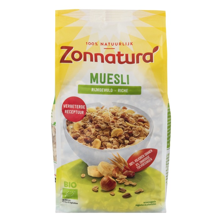 Zonnatura Muesli rijkgevuld