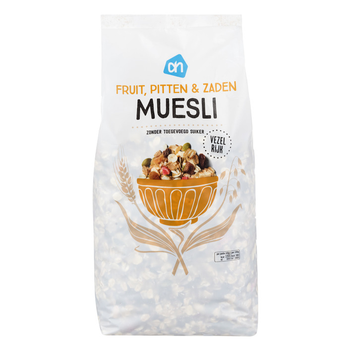 AH Muesli fruit pitten & zaden