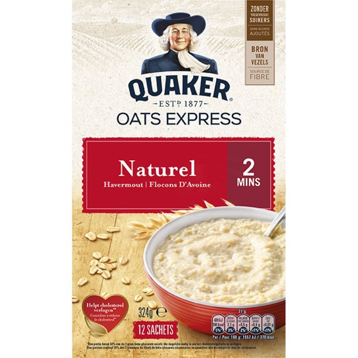 Quaker Oats express naturel havermout