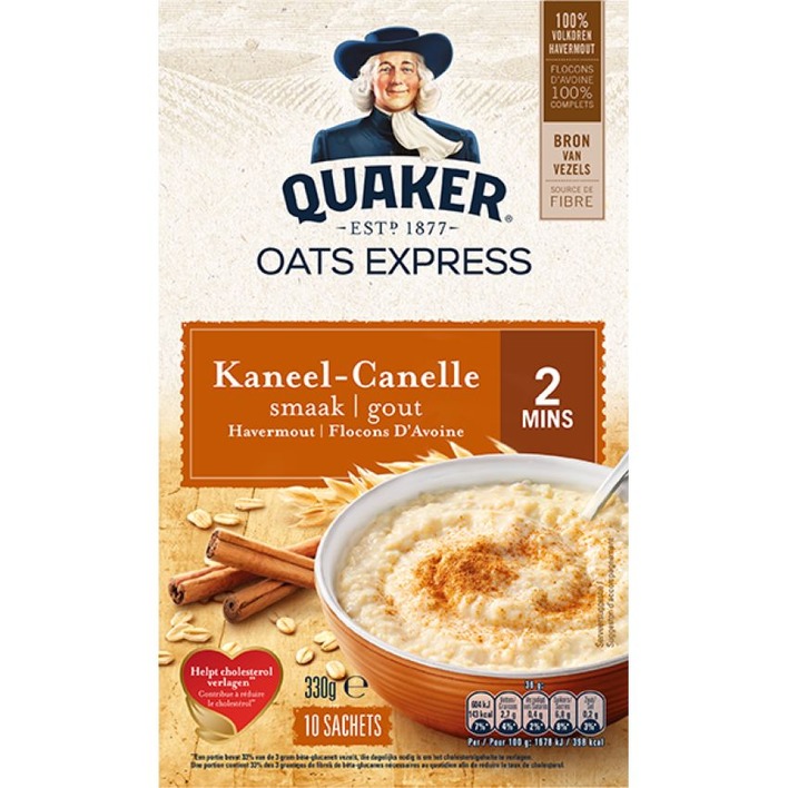 Quaker Oats express kaneel havermout