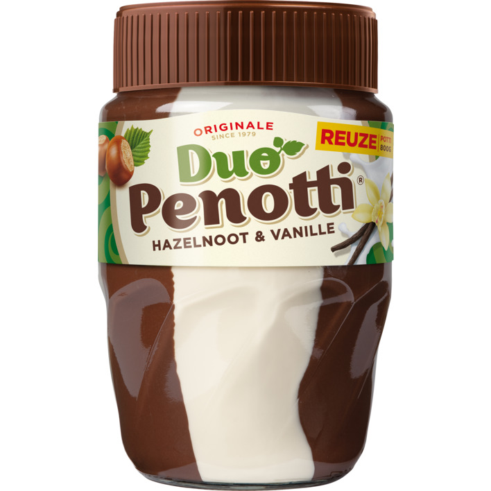 Duo Penotti Hazelnoot & vanille pasta