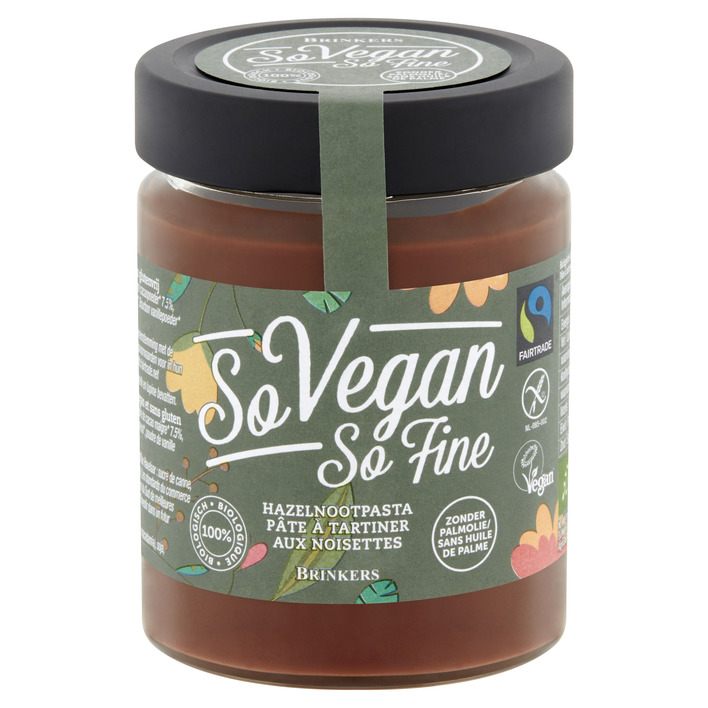 So Vegan So Fine Hazelnootpasta
