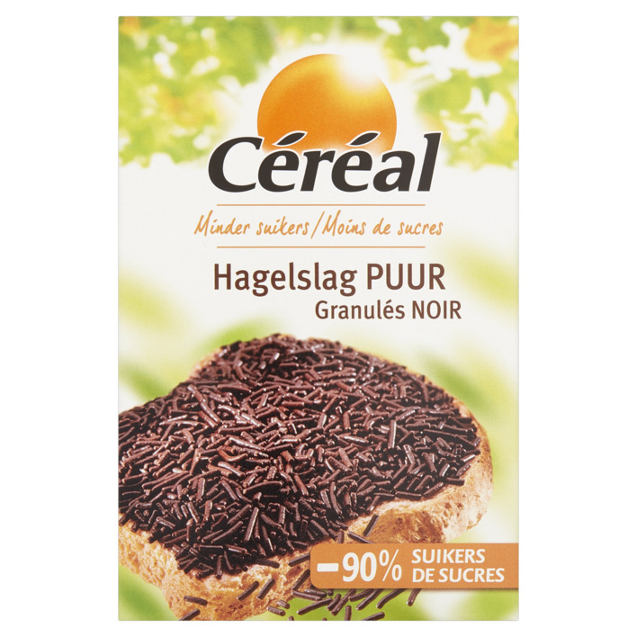 Céréal Hagelslag puur minder suikers