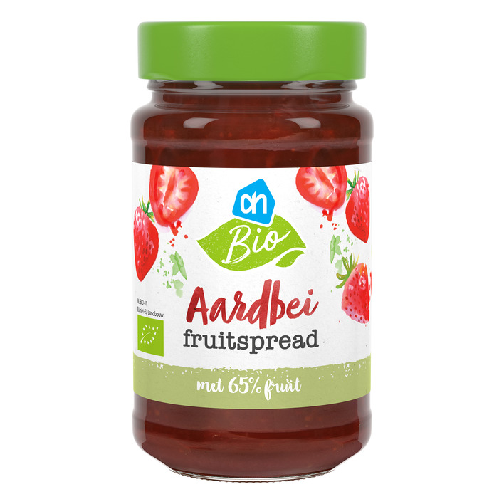 AH Biologisch Aardbei fruitspread