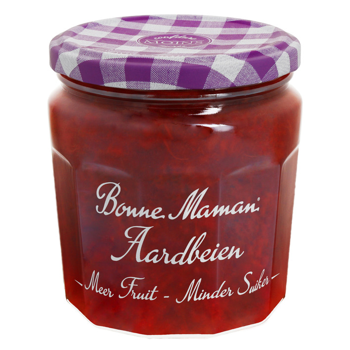 Bonne Maman Aardbeien meer fruit minder suiker