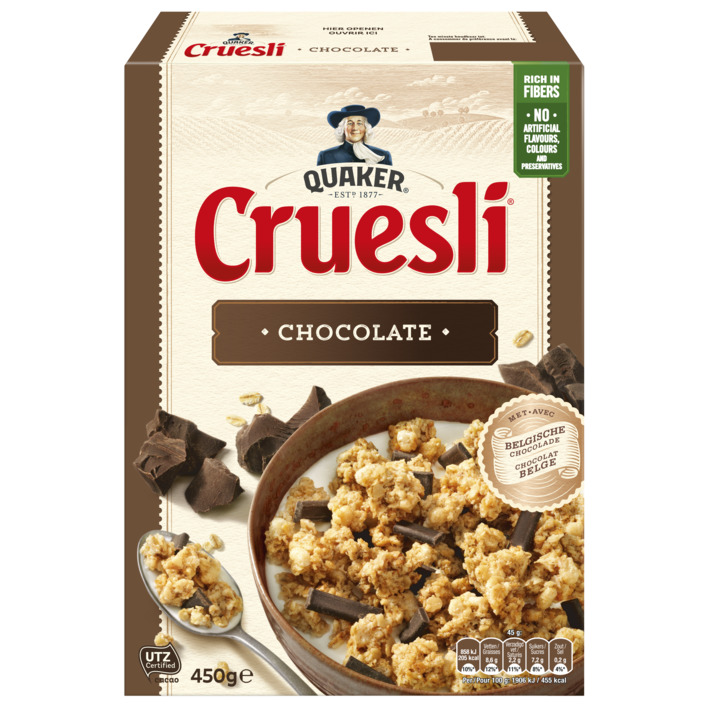 Quaker Cruesli chocolate
