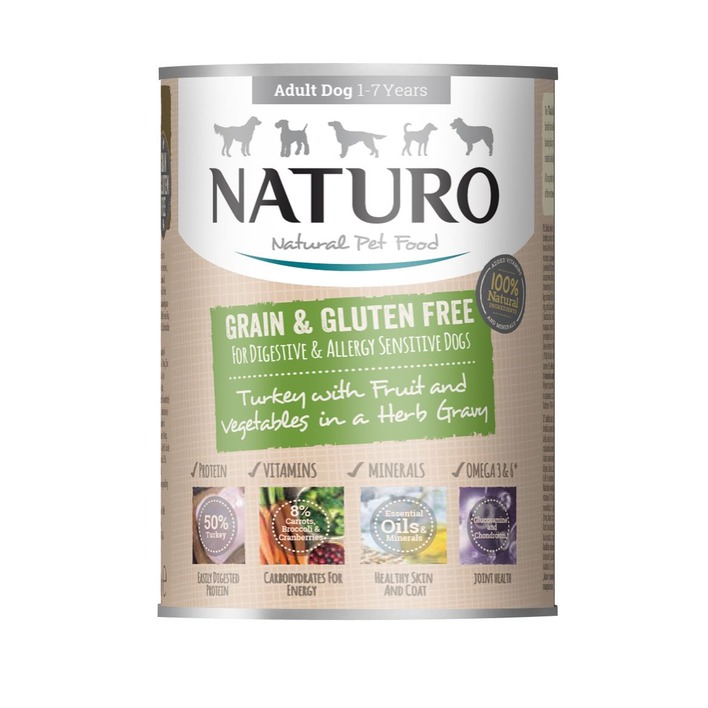 Naturo Turkey with fruit and vegetables