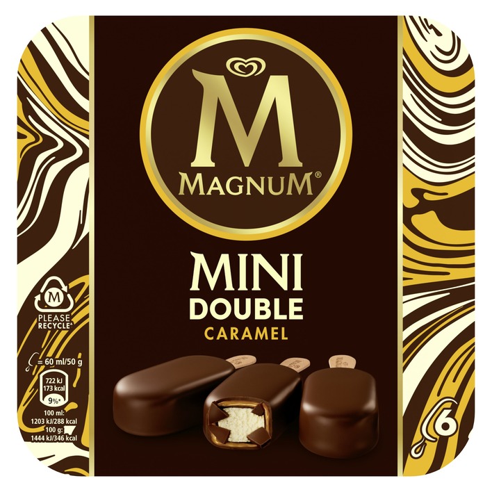 Magnum Mini double caramel