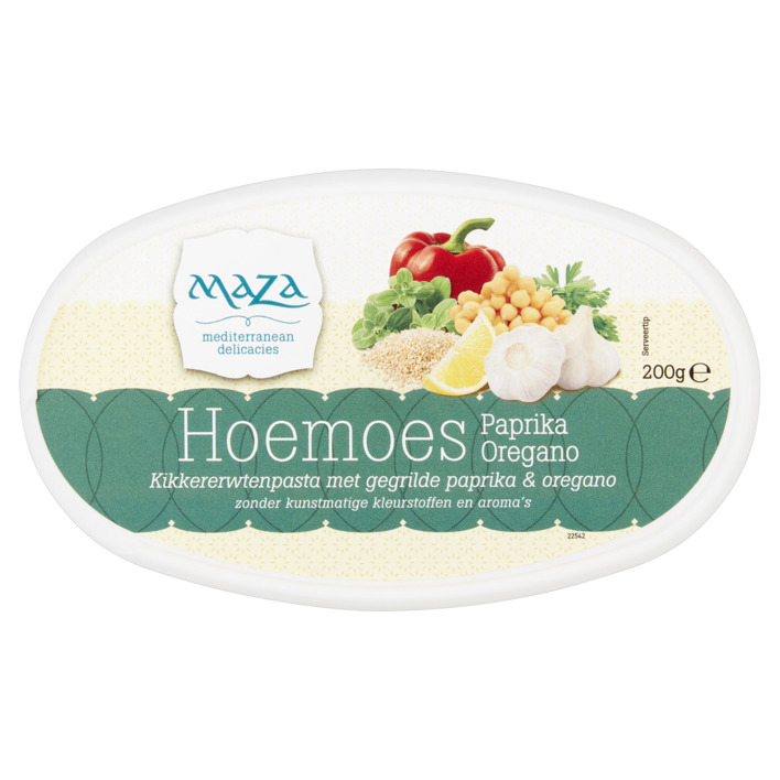 Maza Hoemoes paprika oregano