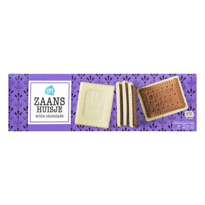 AH Zaans huisje witte chocolade
