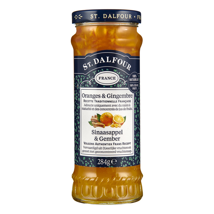 St. Dalfour Vruchtenspread Sinaasappel Gember
