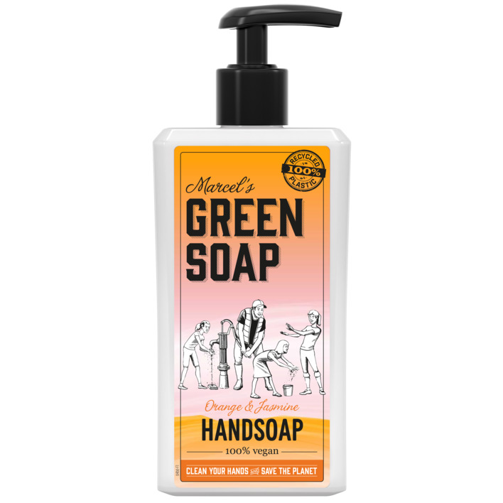 Marcel's Green Soap Handzeep orange & jasmine