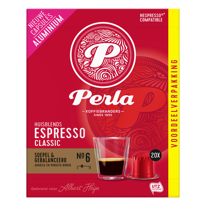 Perla Huisblends Espresso classic capsules