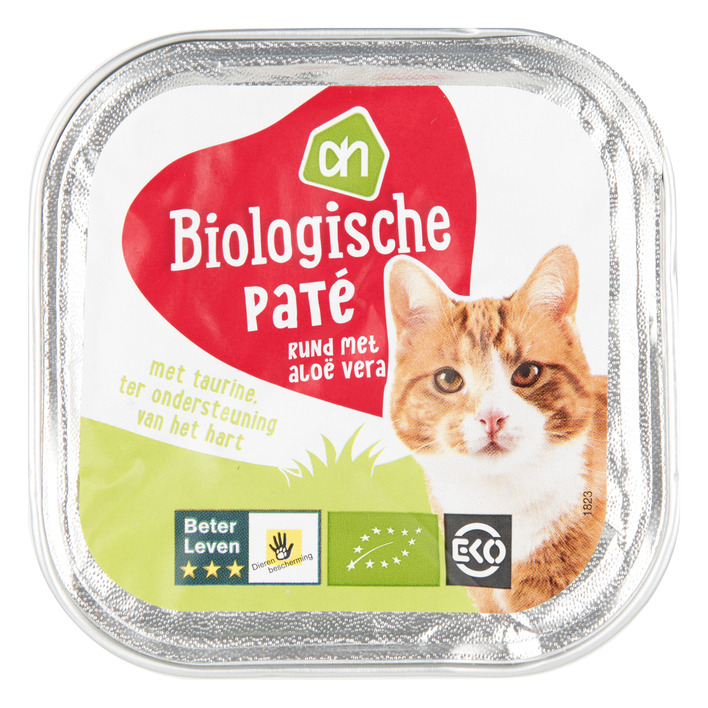 AH Biologisch Pate met rund met aloe vera