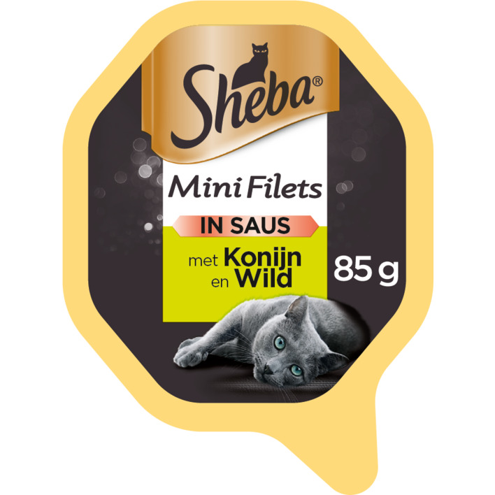 Sheba Mini filets in saus konijn & wild