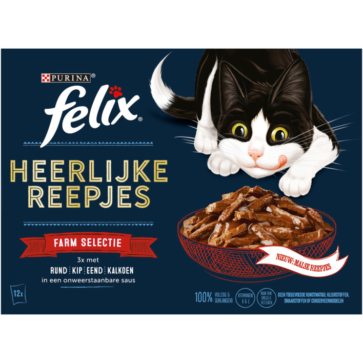 Felix Heerlijke reepjes farm selectie in saus