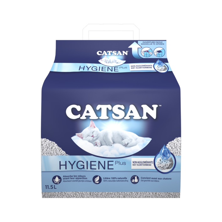 Catsan Hygiene plus kattenbakkorrels
