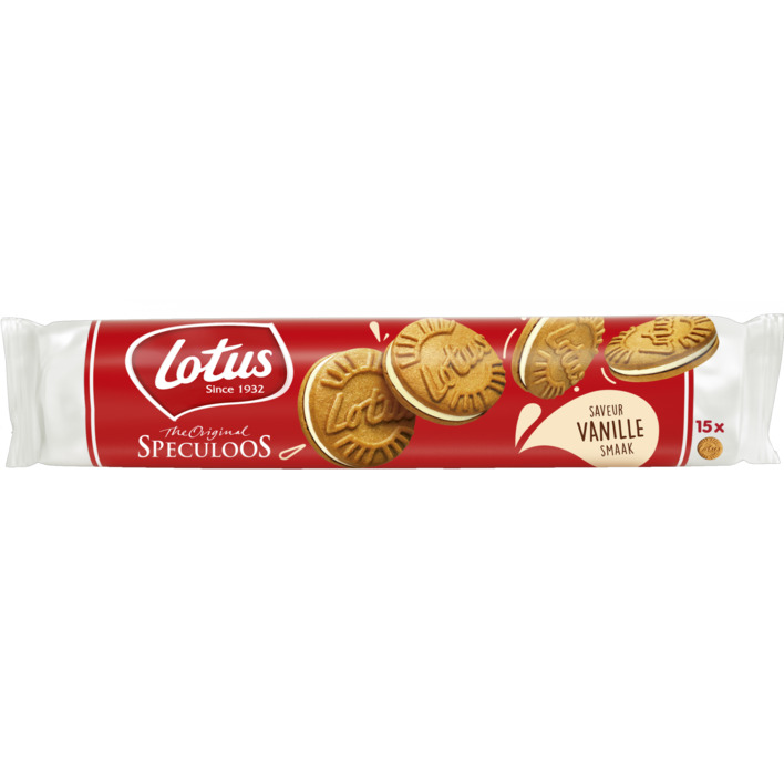Lotus Biscoff Speculoos vanille smaak