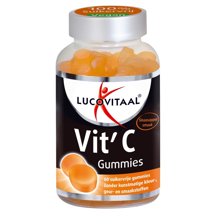 Lucovitaal Vit' C gummies sinaasappelsmaak
