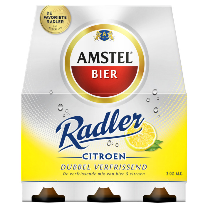 Amstel Radler citroen bier 6-pack