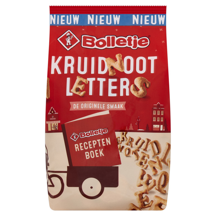 Bolletje Kruidnoot letters