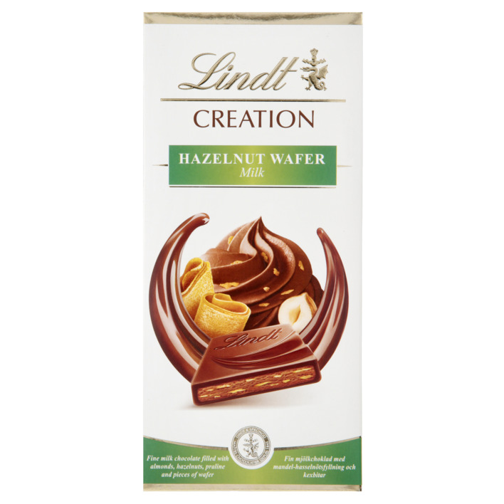 Lindt Creation hazelnoot melkchocolade