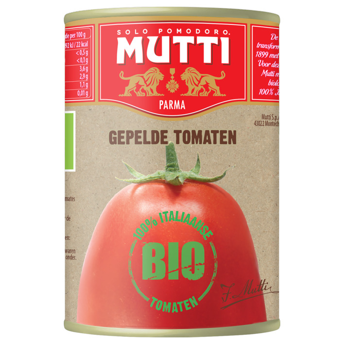 Mutti Gepelde tomaten bio
