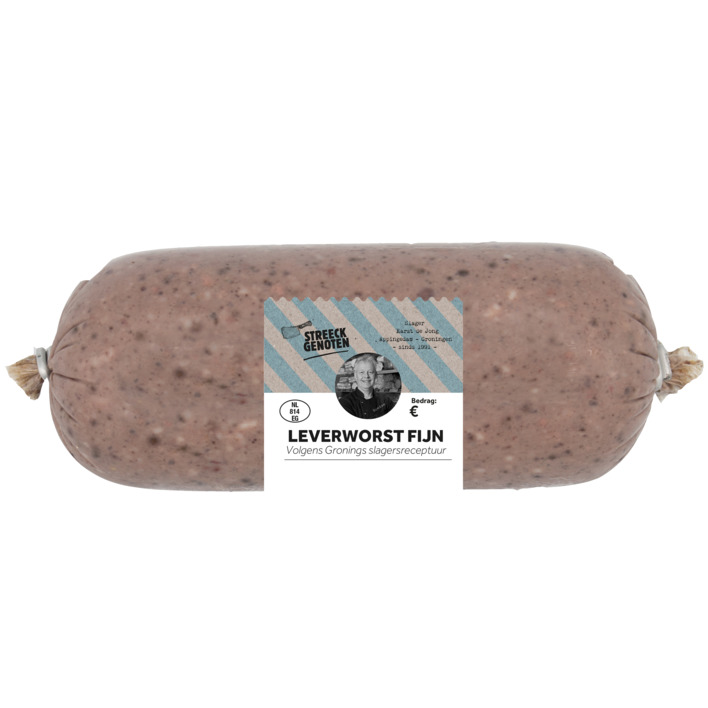 Streeckgenoten Groningse leverworst fijn