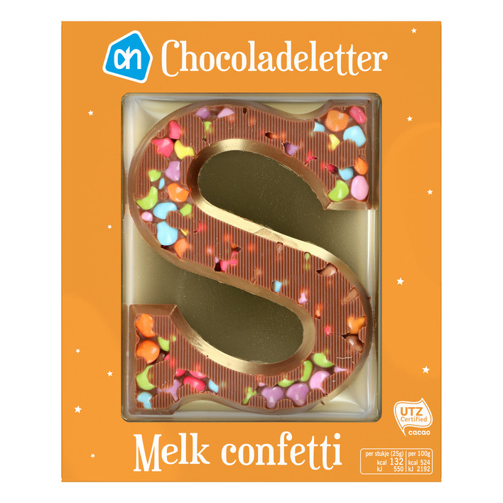 AH Letter confetti
