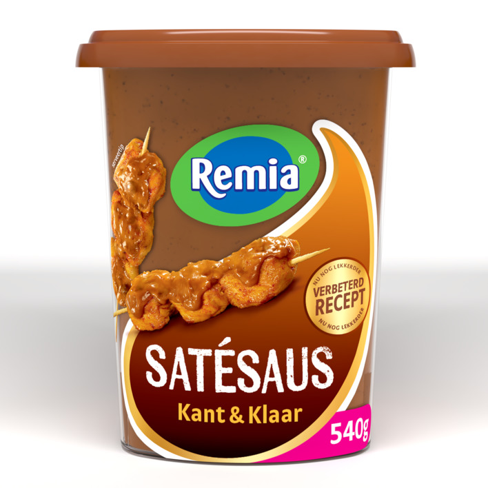 Remia Satésaus kant & klaar