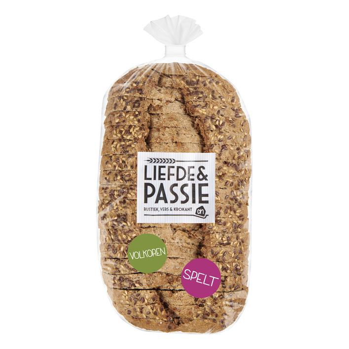 AH Liefde & Passie Spelt volkoren brood