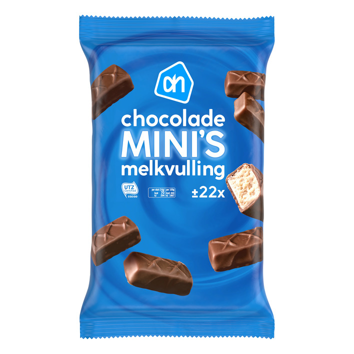 AH Chocolade mini's met melkvulling
