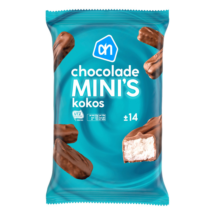 AH Chocolade mini's kokos