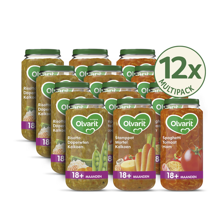 Olvarit Variatiemenu maaltijd 18m+