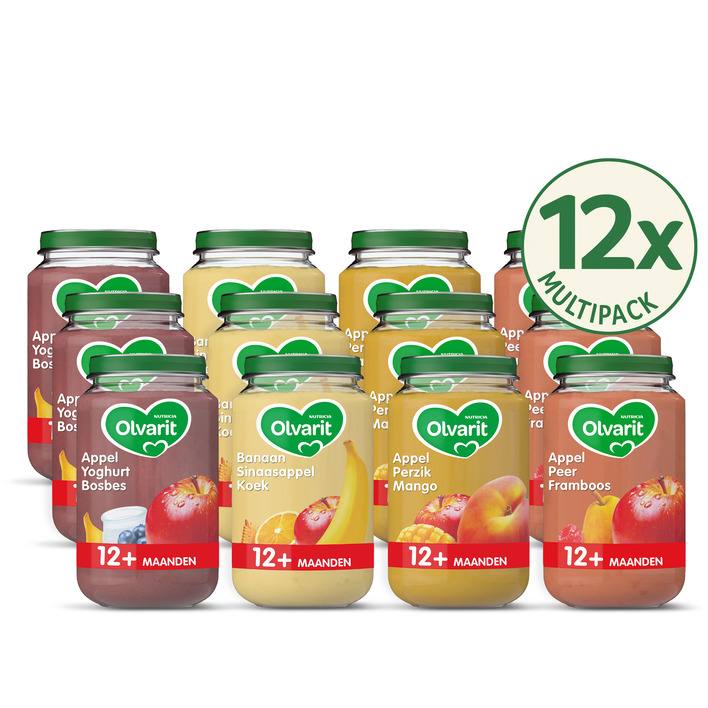 Olvarit Variatiemenu fruit 12m+