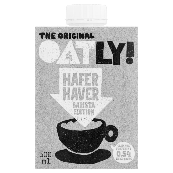 Oatly! Haver barista edition