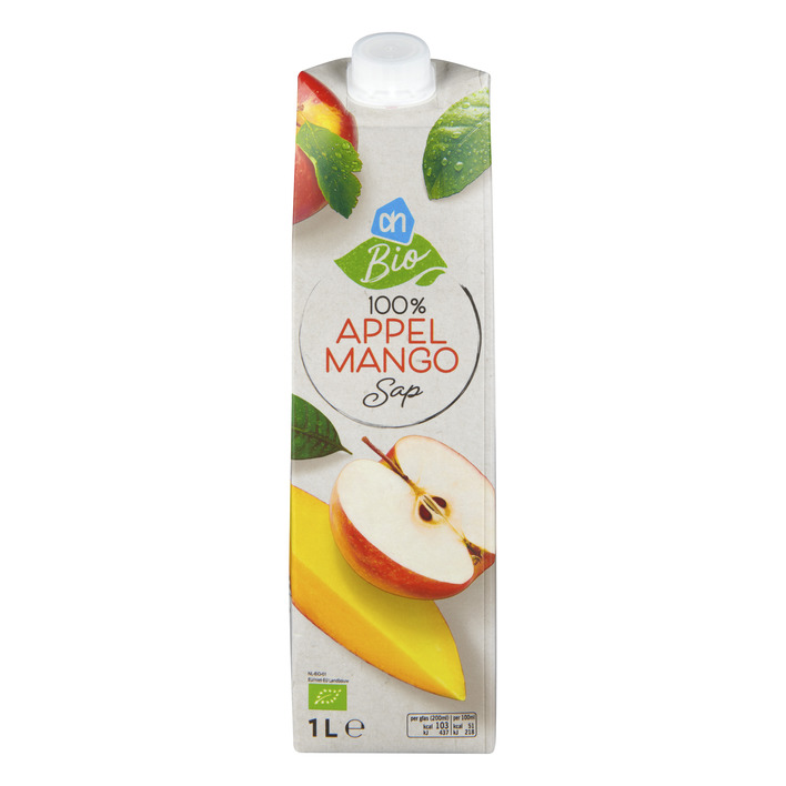 AH Biologisch 100% Appel mango sap