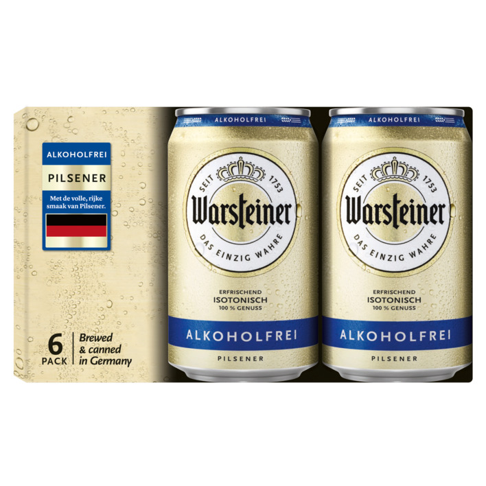 Warsteiner Alcoholvrij pilsener