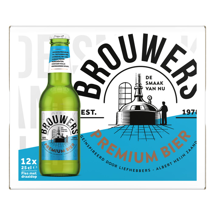 Brouwers Premium bier 12-pack