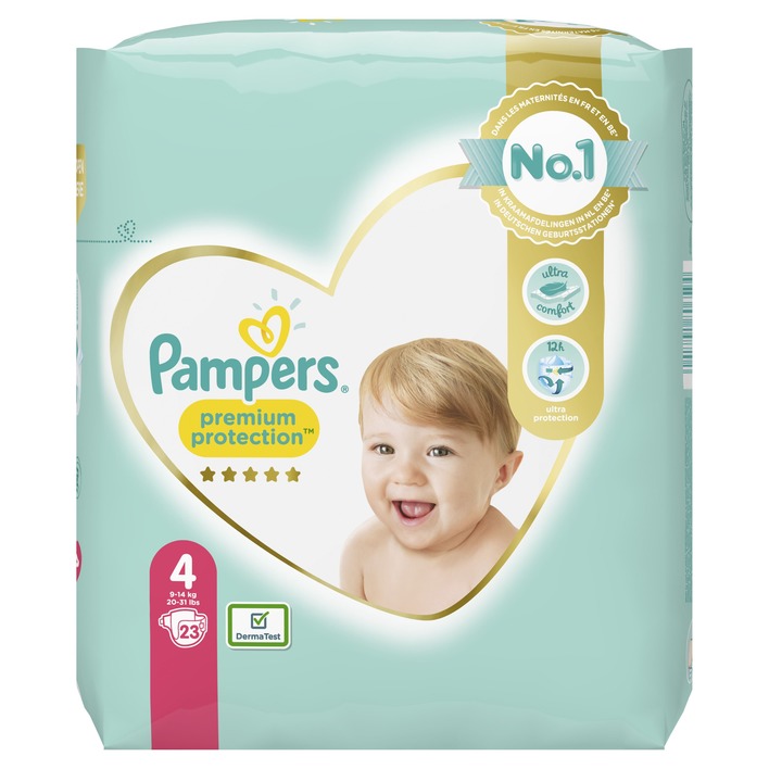 Pampers Premium protection luiers maat 4
