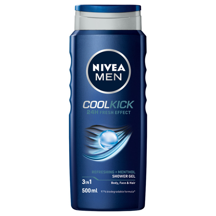 NIVEA Men cool kick shower gel