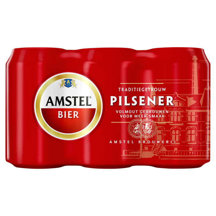 Amstel Pilsener bier 6-pack