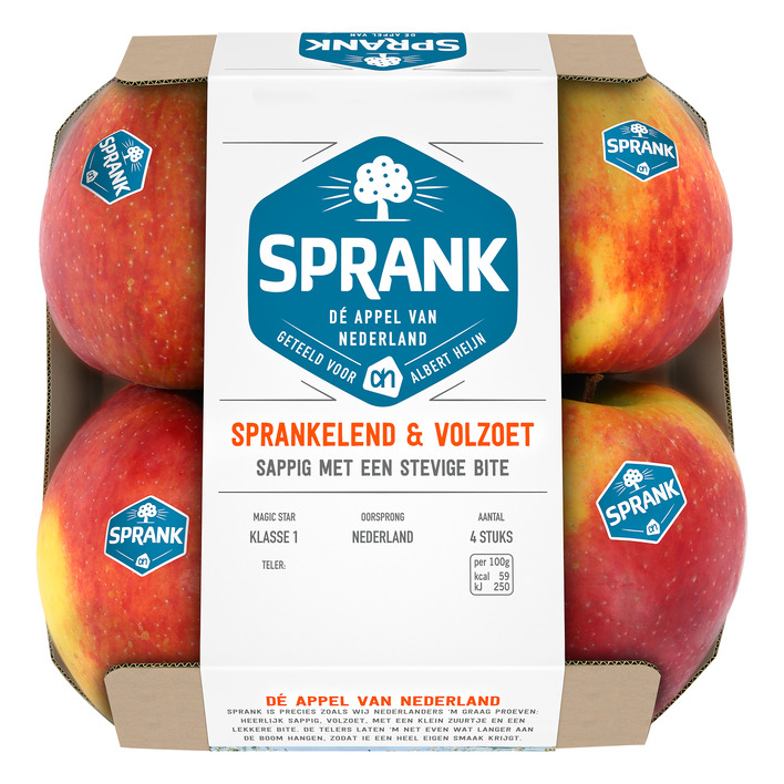 SPRANK Appels schaal
