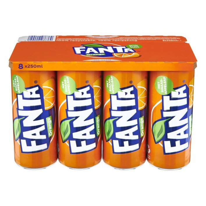 Fanta Orange 8-pack