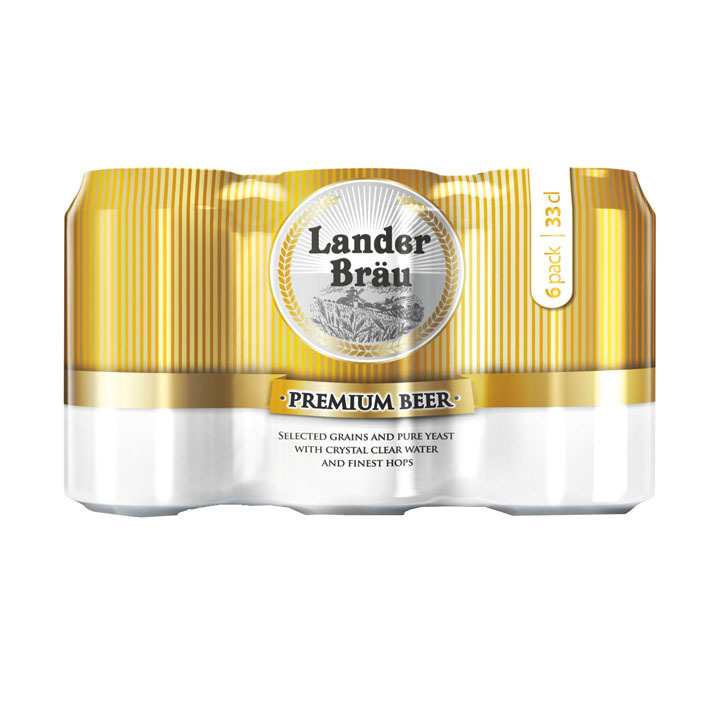 Lander bräu Premium beer 6-pack