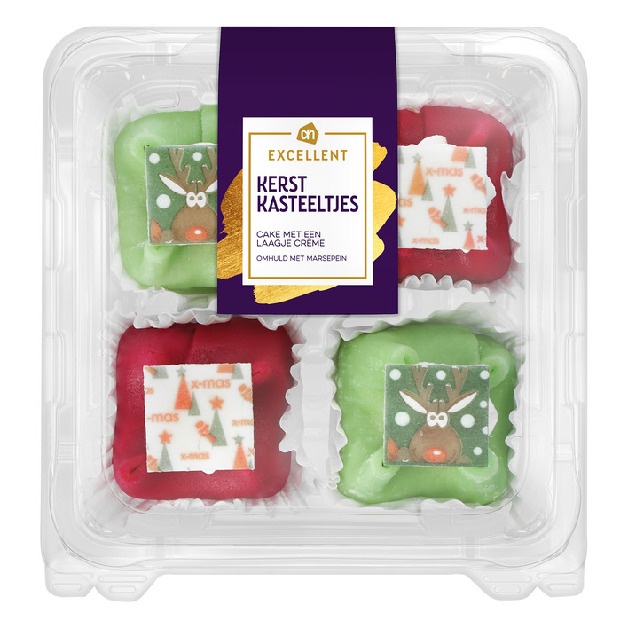 AH Excellent Kerst kasteeltjes