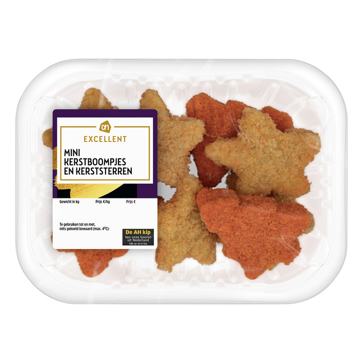 AH Excellent Scharrel mini kerstboompjes kerststerren