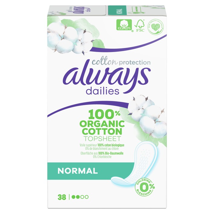 Always Daily cotton normal inlegkruisjes