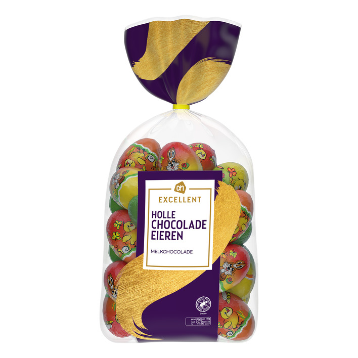 AH Excellent Holle paaseieren melkchocolade