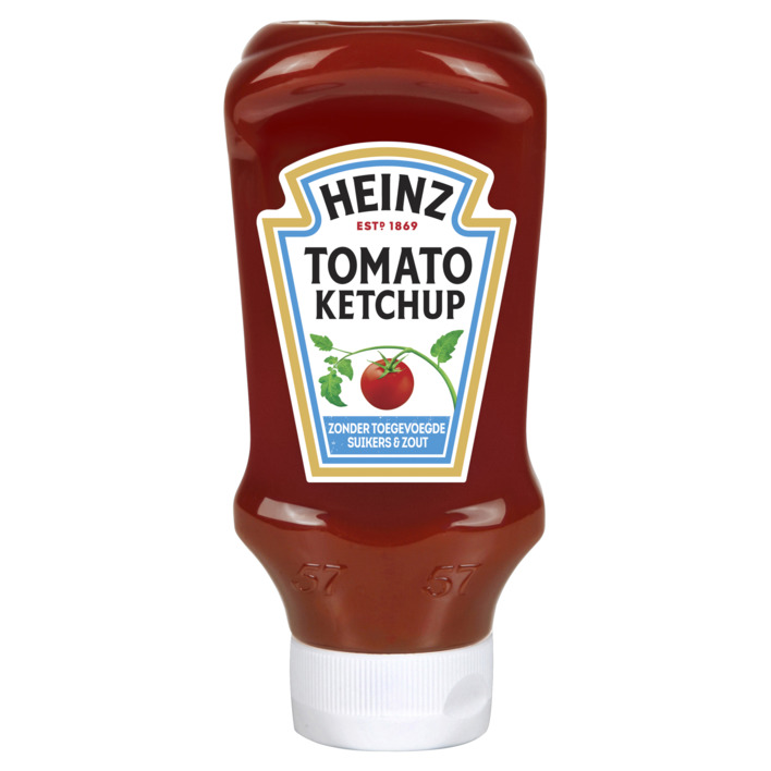 Heinz Tomato ketchup zero toegevoegde suikers